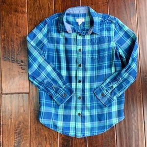 Long sleeve plaid shirt